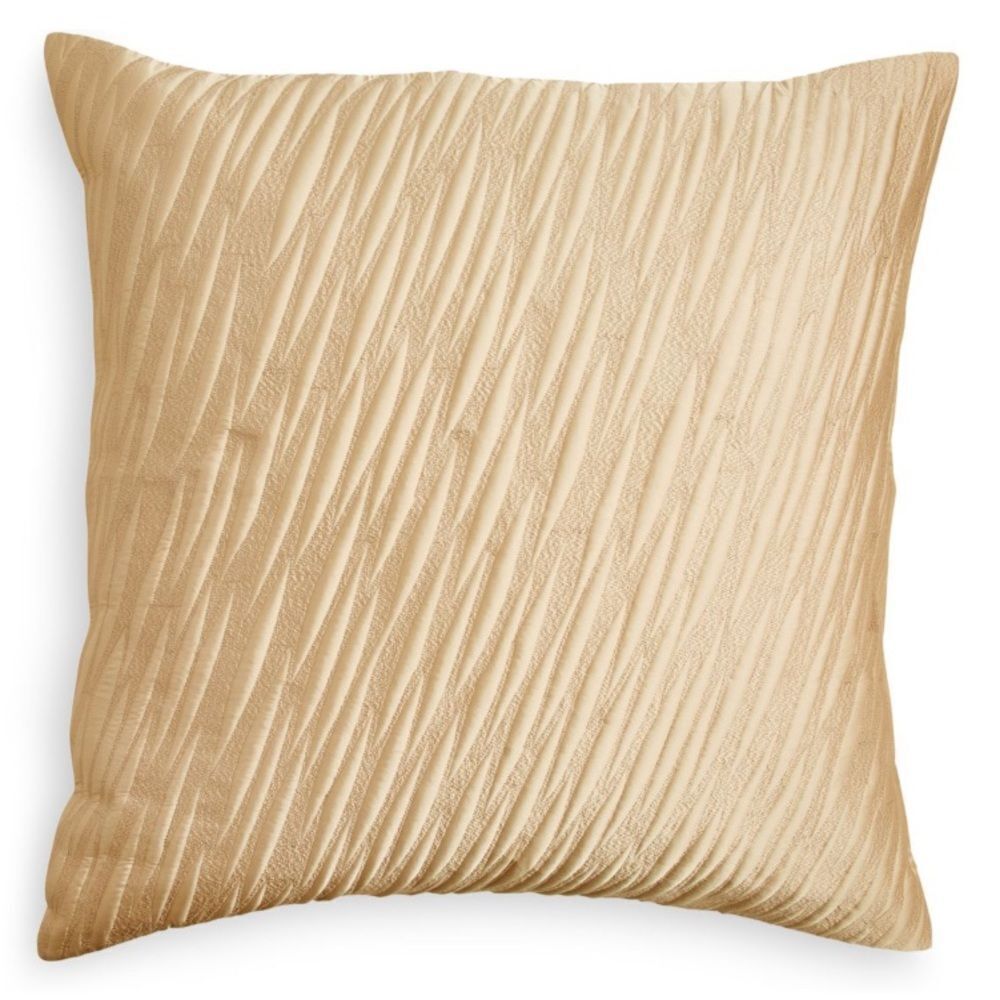 Donna Karan Gold Dust Collection Sham, Euro 26” X 26”